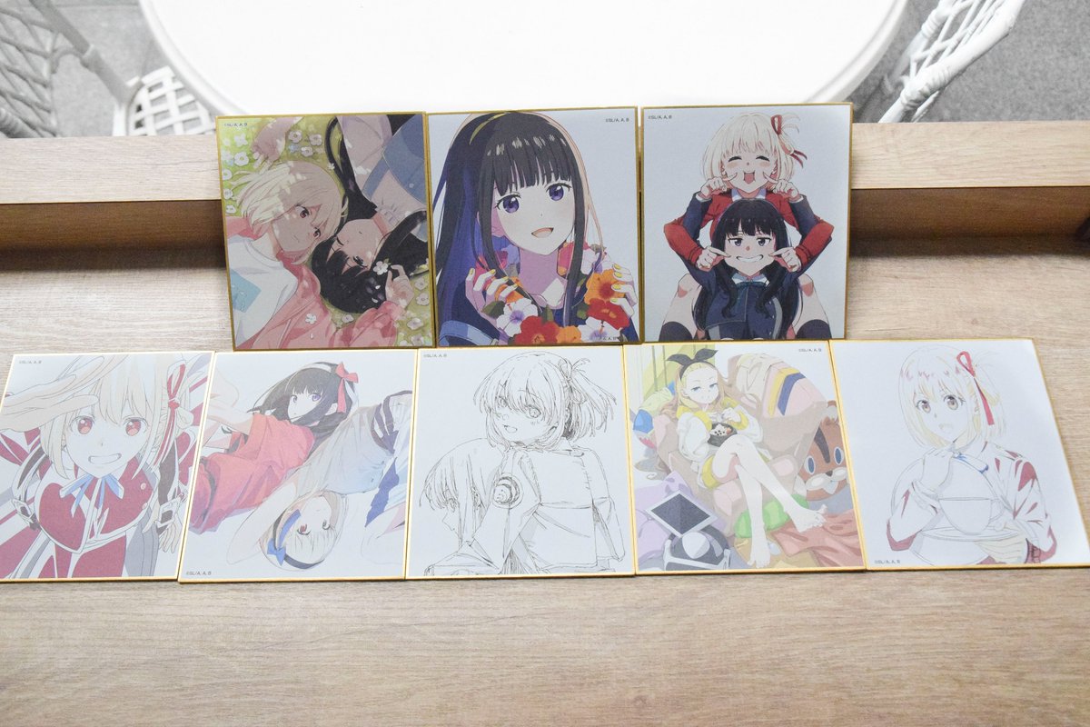 ✧┈┈ リコリス・リコイル展 ～seize the day～ グッズ紹介