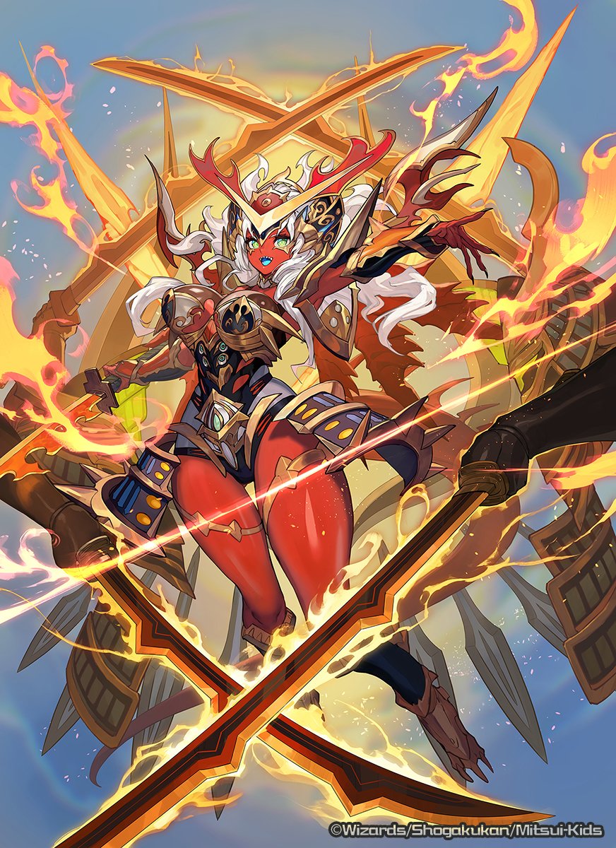 あ*い様 デュエマ：金トレ・ヴァルキリアス武者ムサシ弐天