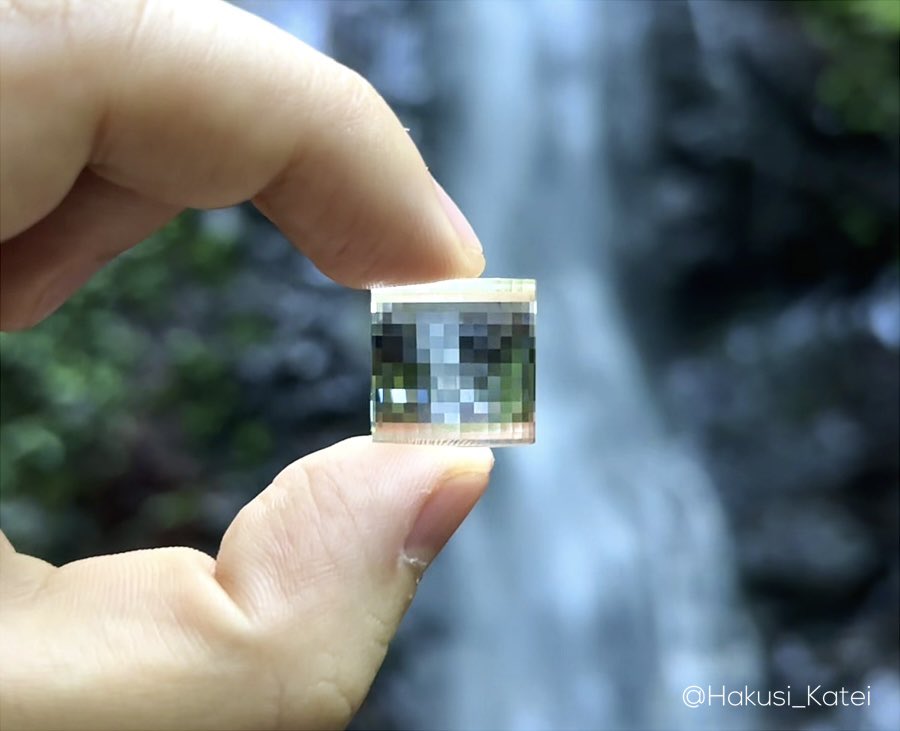 新作、ピクセルミラー高解像度版です。海外の最新のファセット技術を