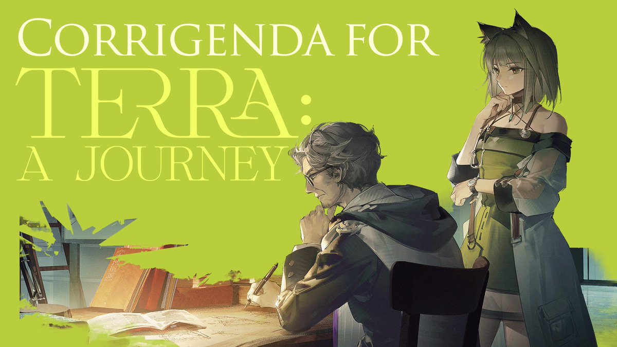 正誤表掲載】 #アークナイツ 世界観設定集「大地を巡る旅」について