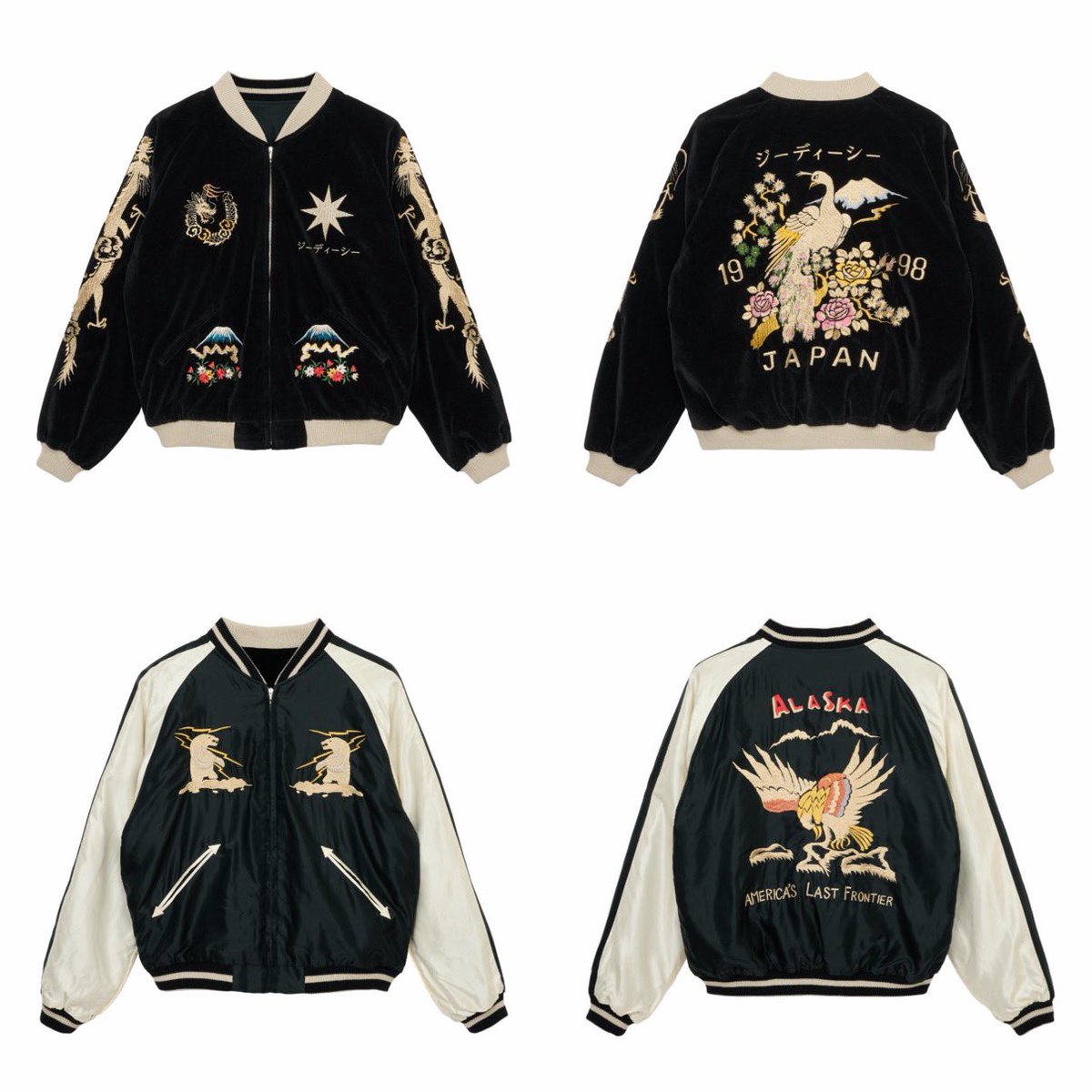 TAILOR TOYO x GDC 初コラボスカジャンが国内1月24日（土）12:00 より