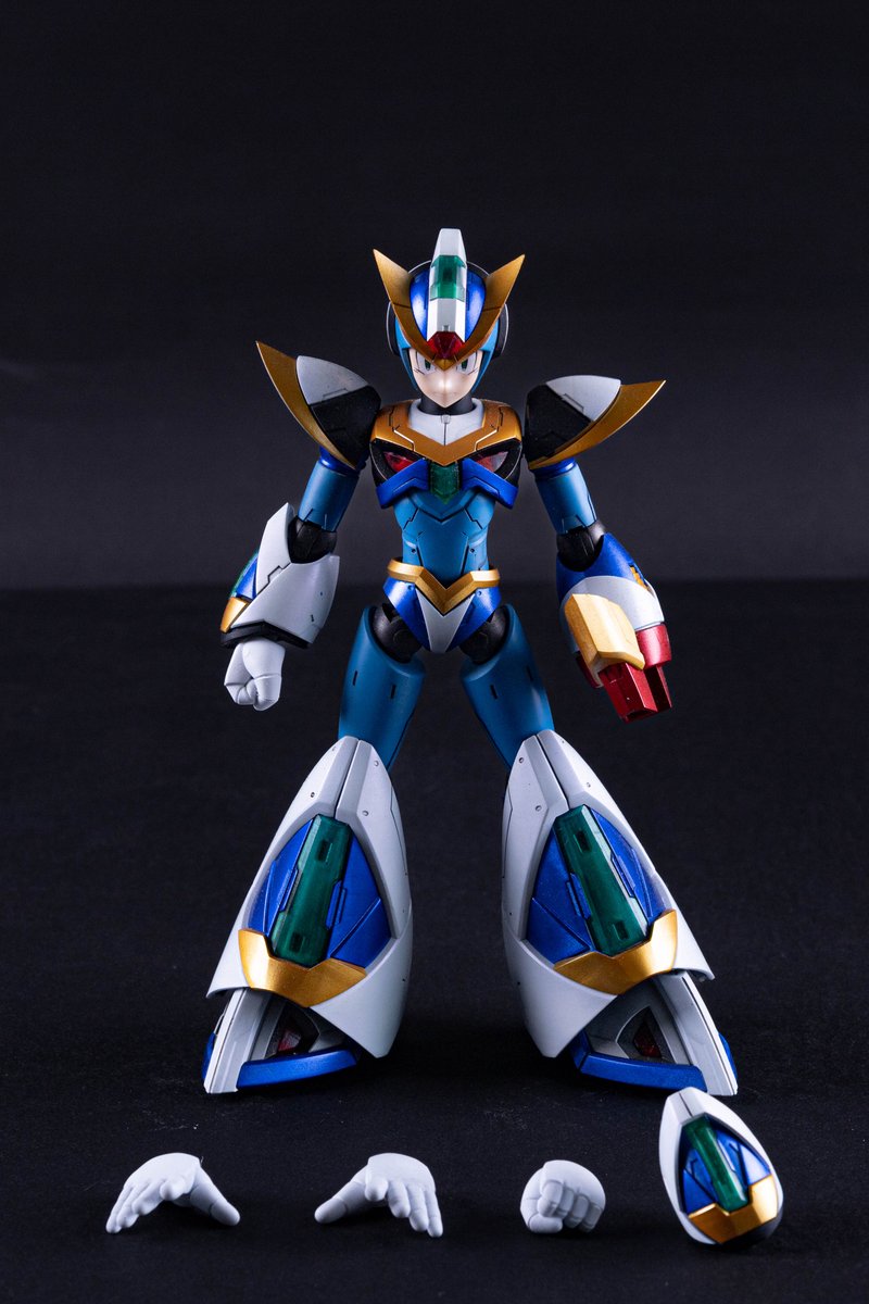 ロックマンX7』GLIDE ARMOR 写真追加 GLIDE ARMOR 無比例 未塗装可動