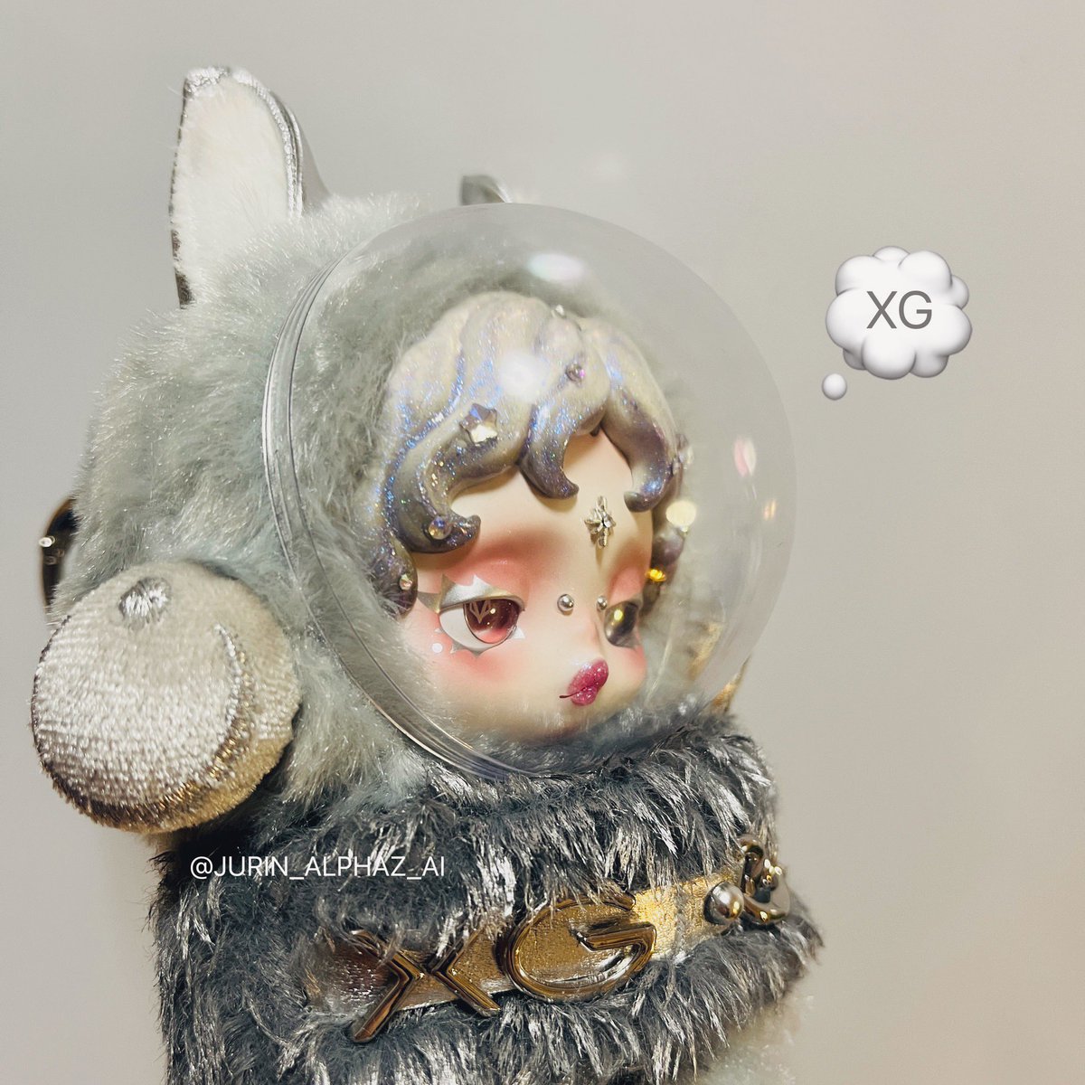 XG スカルパンダの保護カバー作りました🪐·˚⌖. ꙳ 100均の材料で簡単