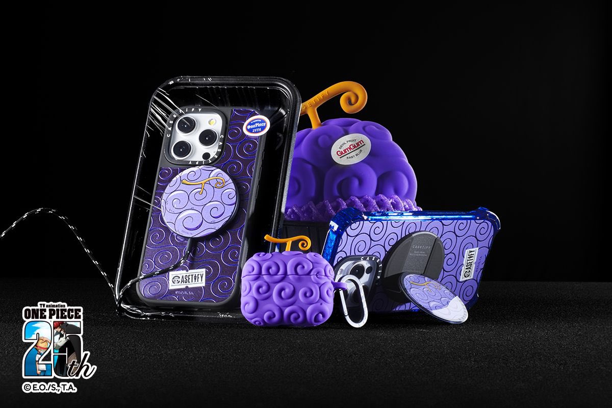 コラボ情報】 CASETiFYより 大人気〝悪魔の実〟デザインの