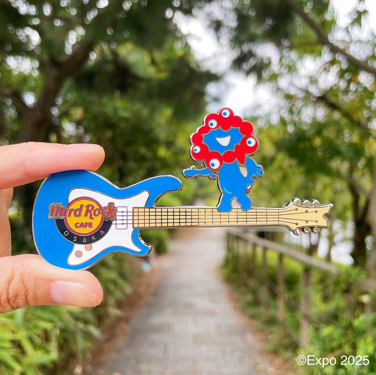EXPO2025 大阪関西万博 ハードロックカフェ ミャクミャク ピンバッジ