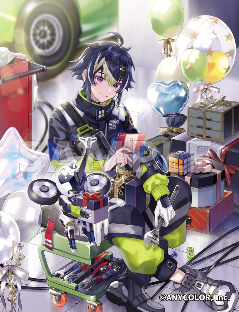 伊波ライさんのお誕生日グッズのビジュアルを担当させていただきました