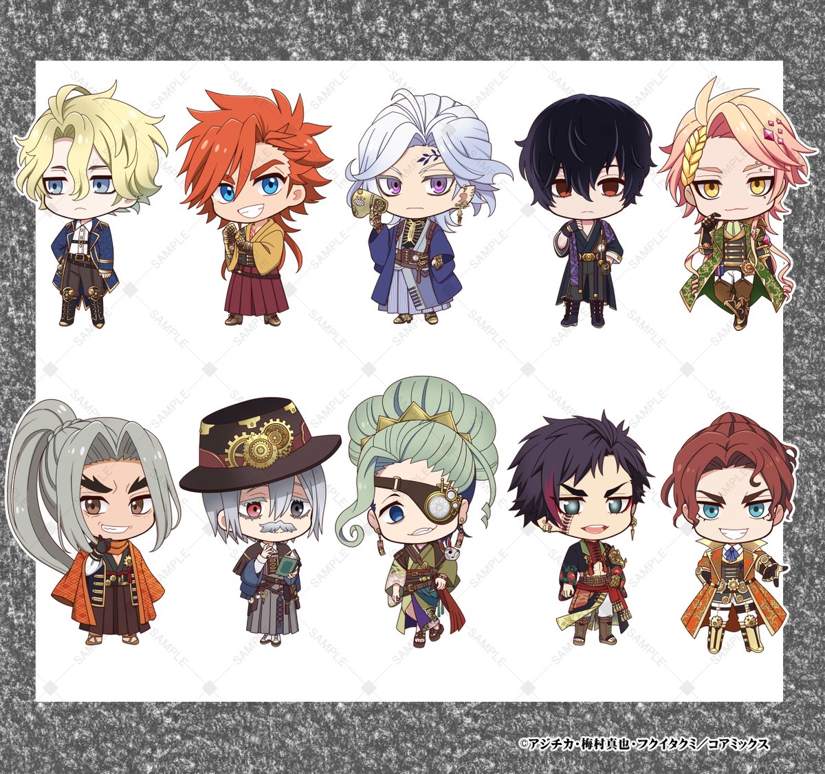 お知らせ】 『終末のワルキューレPOP UP SHOP』のミニキャラを描かせて