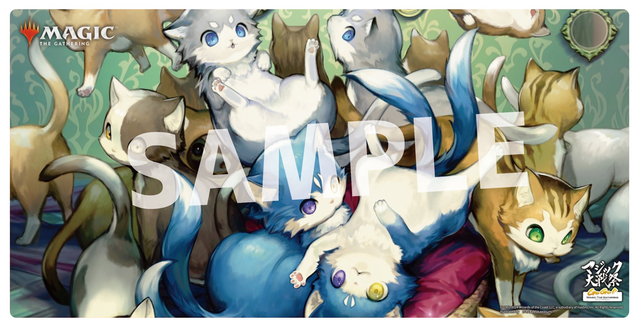 MTG プレイマット モーグリ 手掛かり FF MTG プレイマット モーグリ