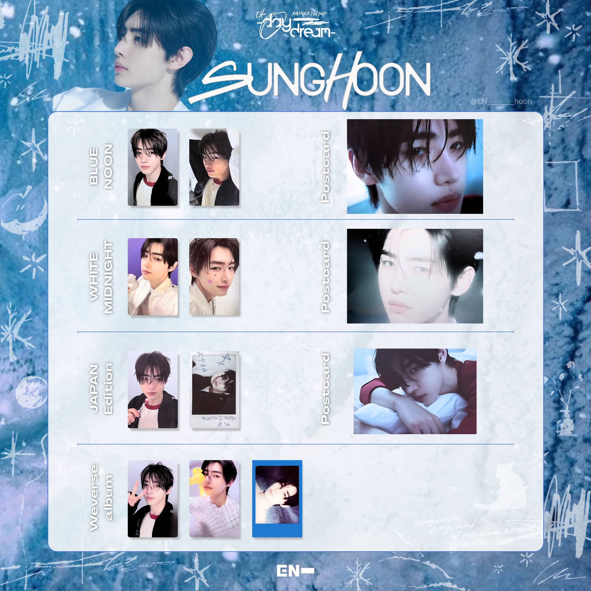 enhypen ソンフン ツアー記念 ラキドロ トレカ ENHYPEN トレカ ツアー