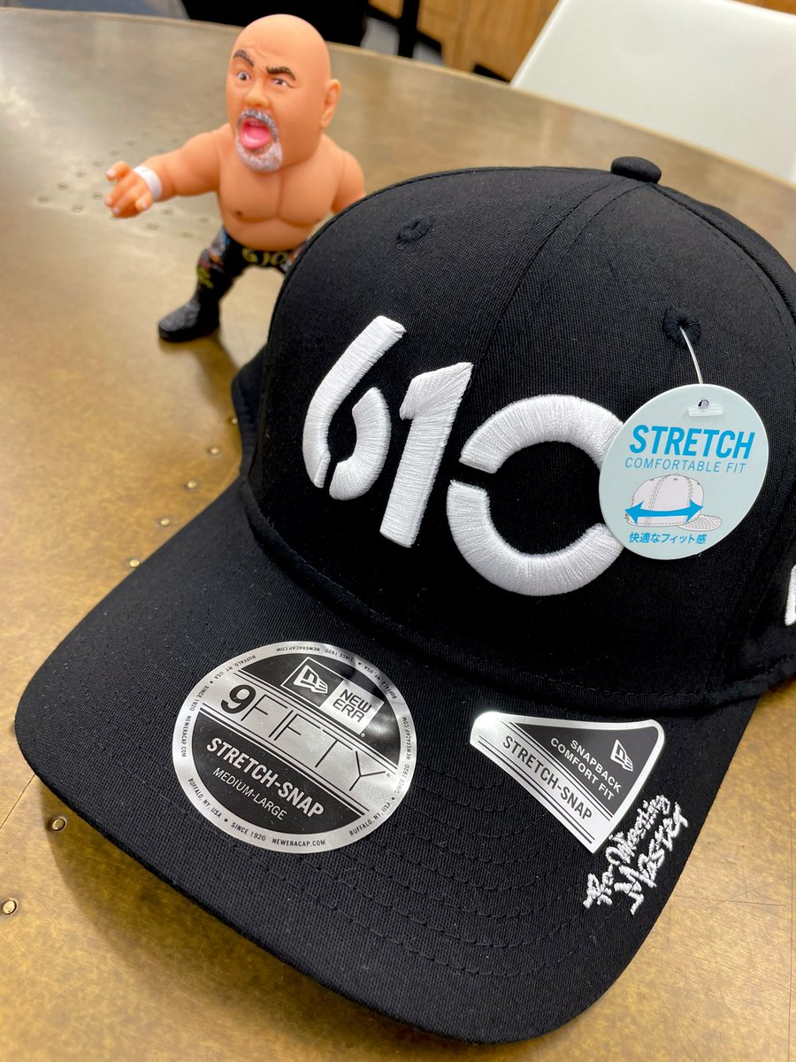 武藤敬司×NEW ERA「610」キャップ🧢再入荷！絶賛発売中🙌 ツバ裏には