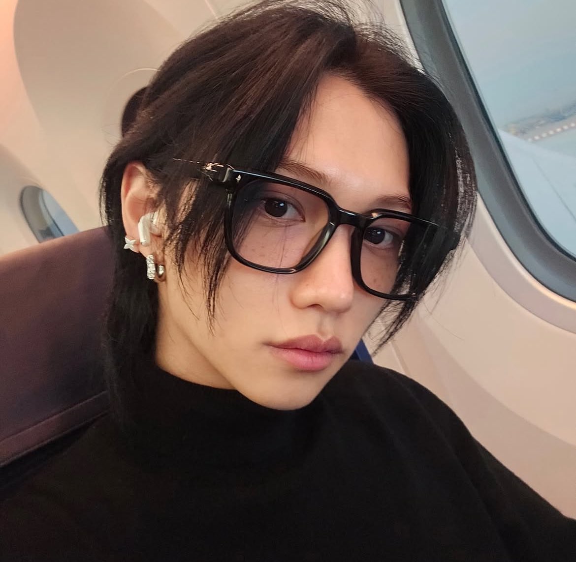 The GENTLE MONSTER Ojo 01 glasses that #FELIX recently wore and