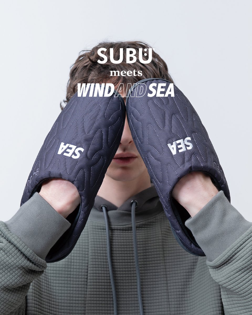 SUBU meets WIND AND SEA. Raffle applications now. 【ONLINE抽選応募
