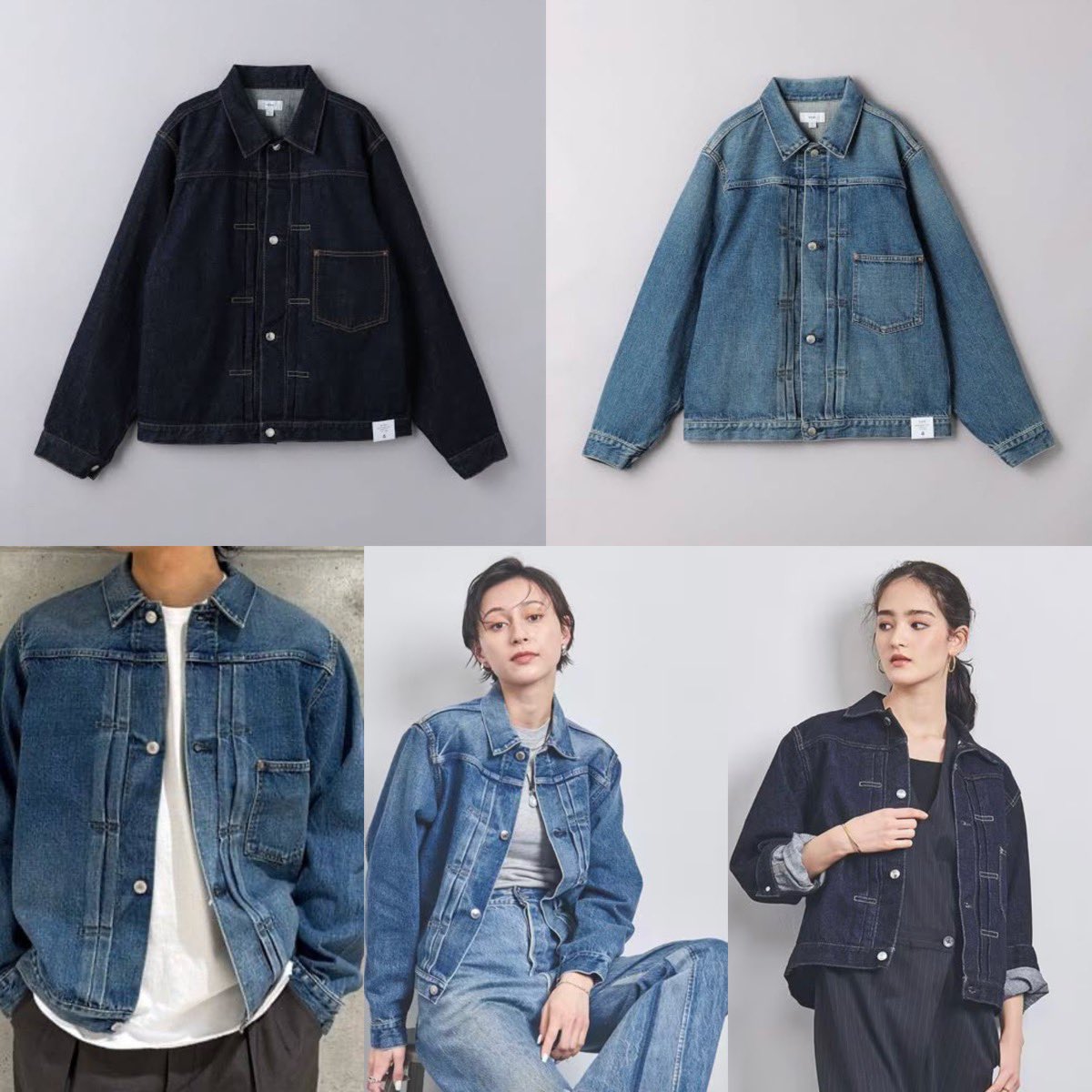 HYKE x United Arrows 別注デニムジャケットが国内公式オンラインで