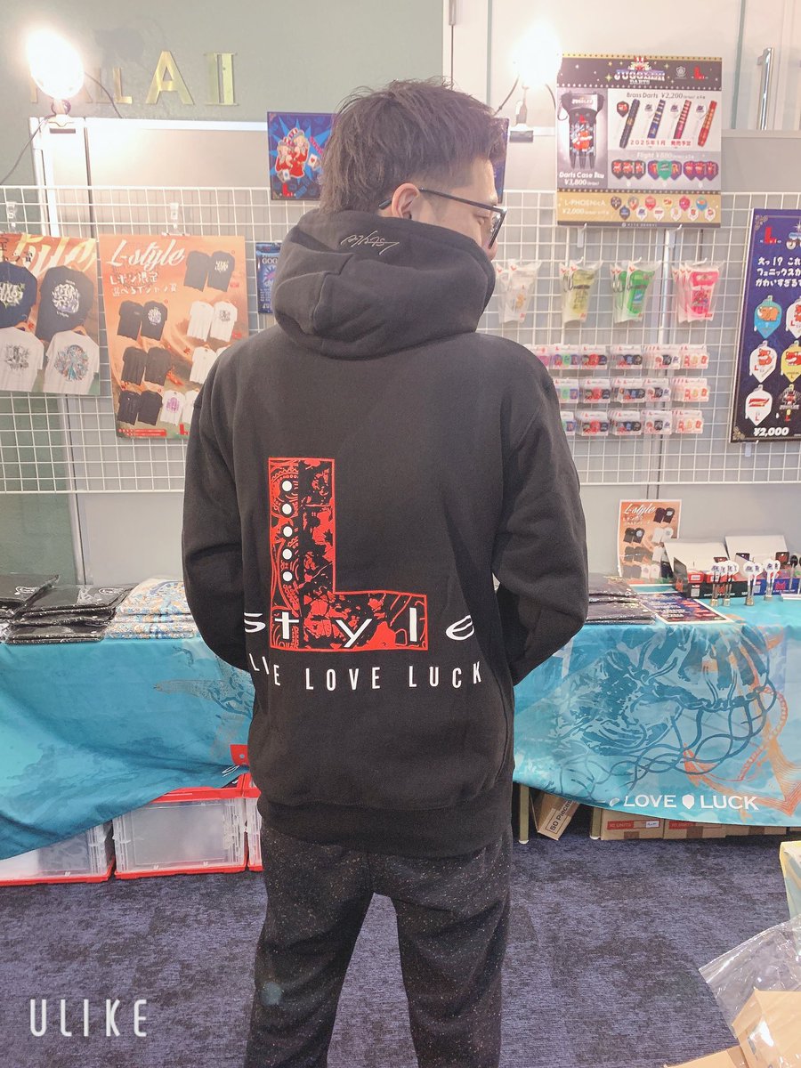 大人気L-styleパーカー✨ L-styleブースにて好評販売中です😆 シンゴ