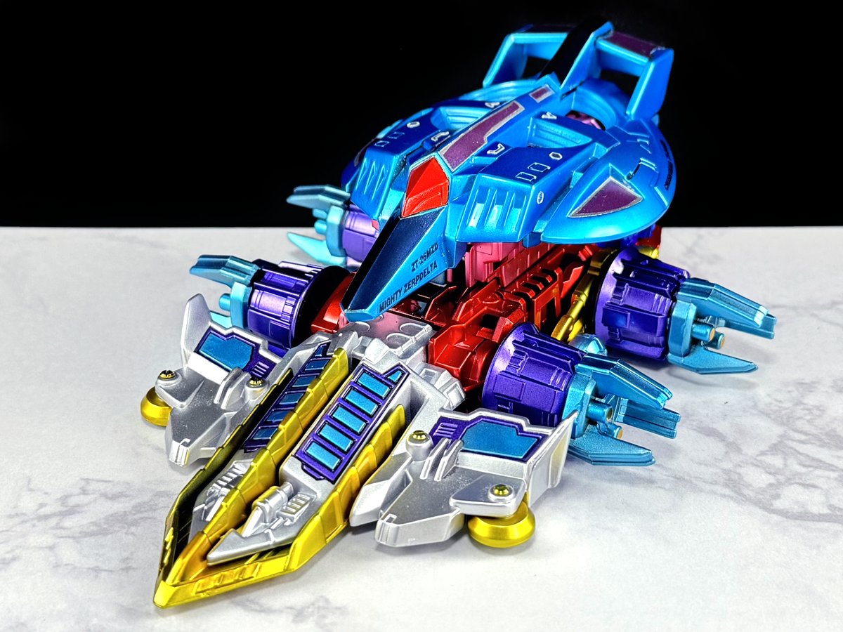 マイティゼロデルタ』完成しました。 通常のゼロデルタと、ギア