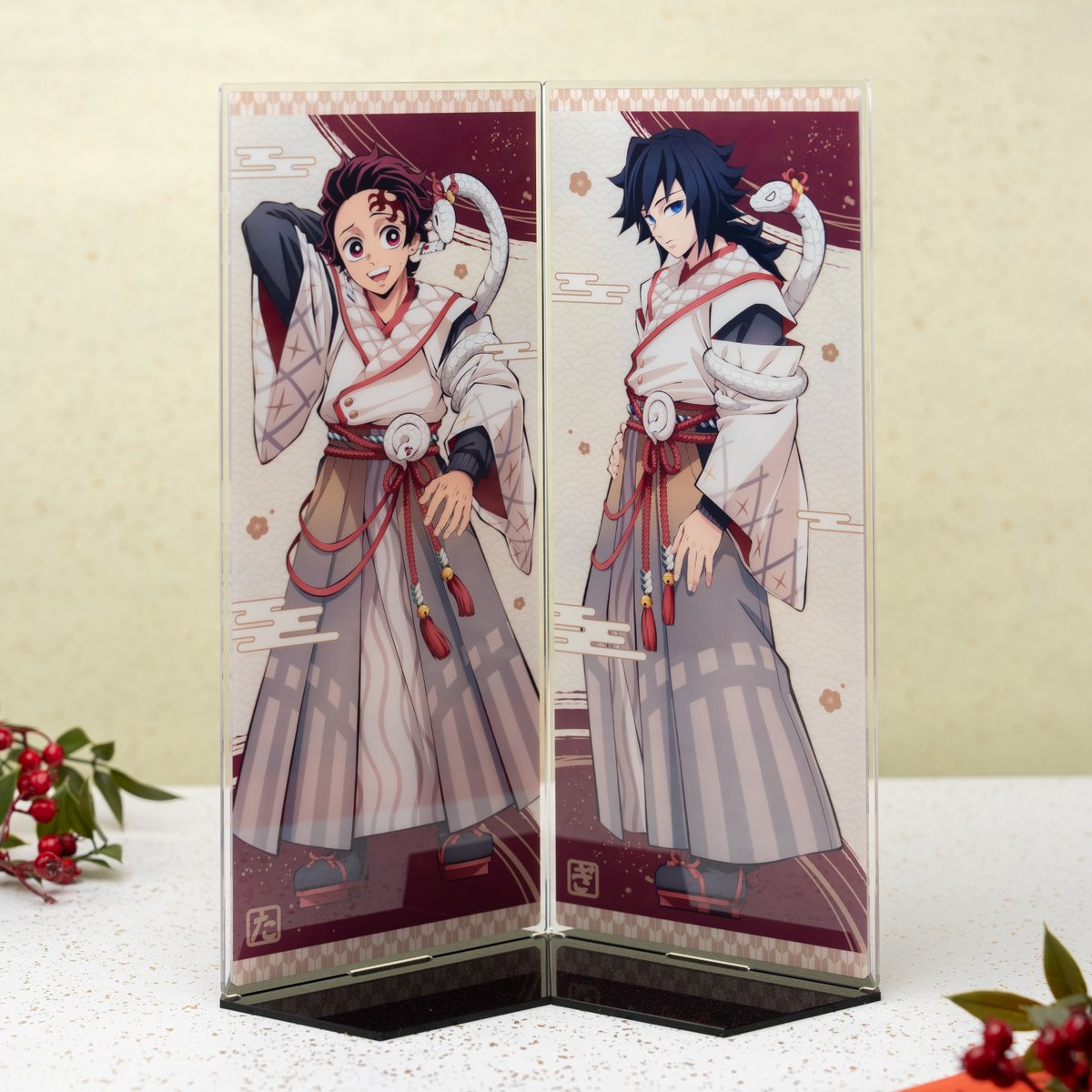 アニメ『鬼滅の刃』干支2025 巳年 描き下ろしイラスト】 描き下ろし