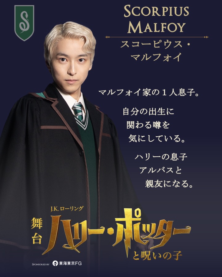 呪いの子キャラクター紹介】マルフォイ家編🏠 ハリー・ポッター