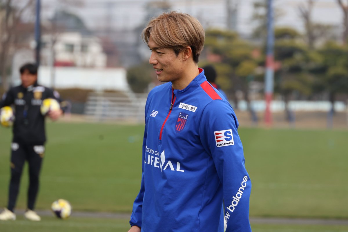 🔵🔴 #岡哲平 選手のNEW HAIRSTYLE 😍😍😍 #fctokyo #tokyo