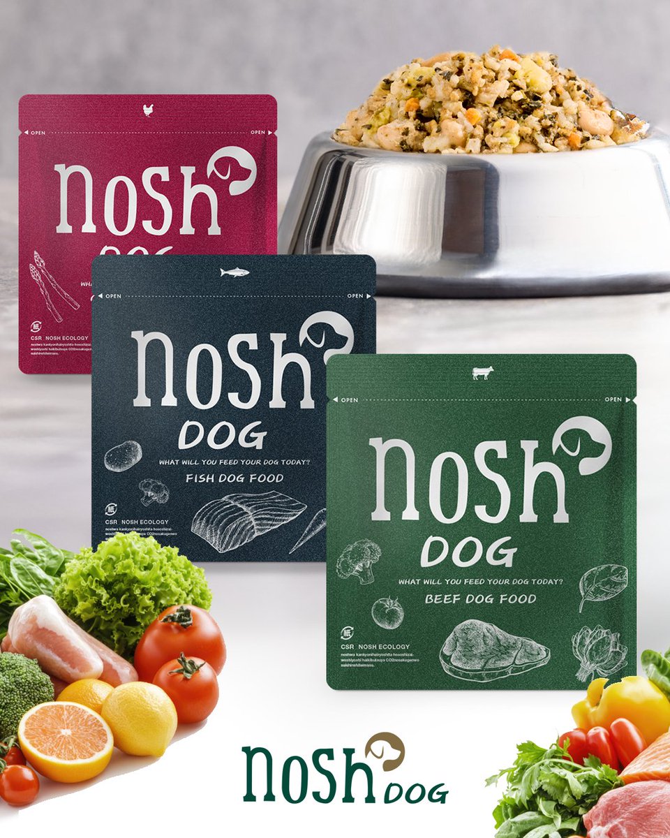 🐶【新サービスのお知らせ】🐶 健康に配慮した冷凍宅配食サービス