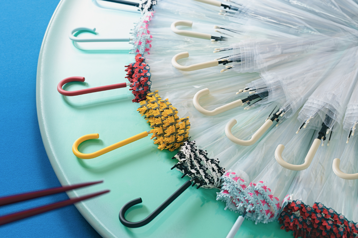 近沢レース　ハッピーレースアンブレラ　かき氷