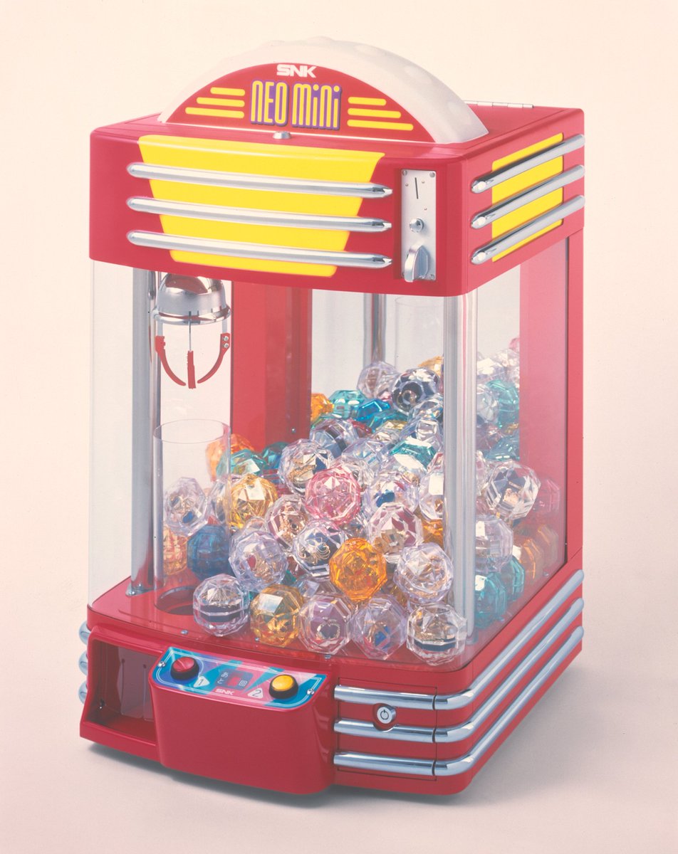 SNK ネオミニ筐体 NEO MINI SNK ネオミニ クレーンゲーム 昭和レトロ