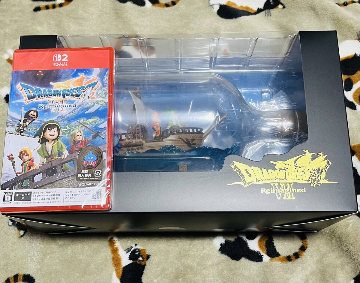 ドラゴンクエストVII Reimagined」 を買った！ボトルシップが良い感じ