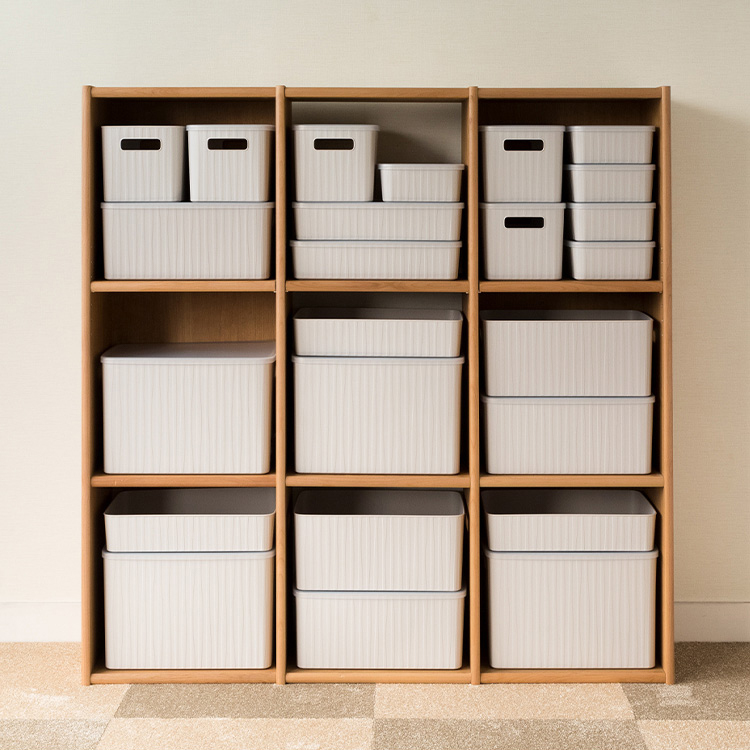 KEYUCA Pearno ソフトBOX 高さがピタッと揃うから、見た目もすっきり