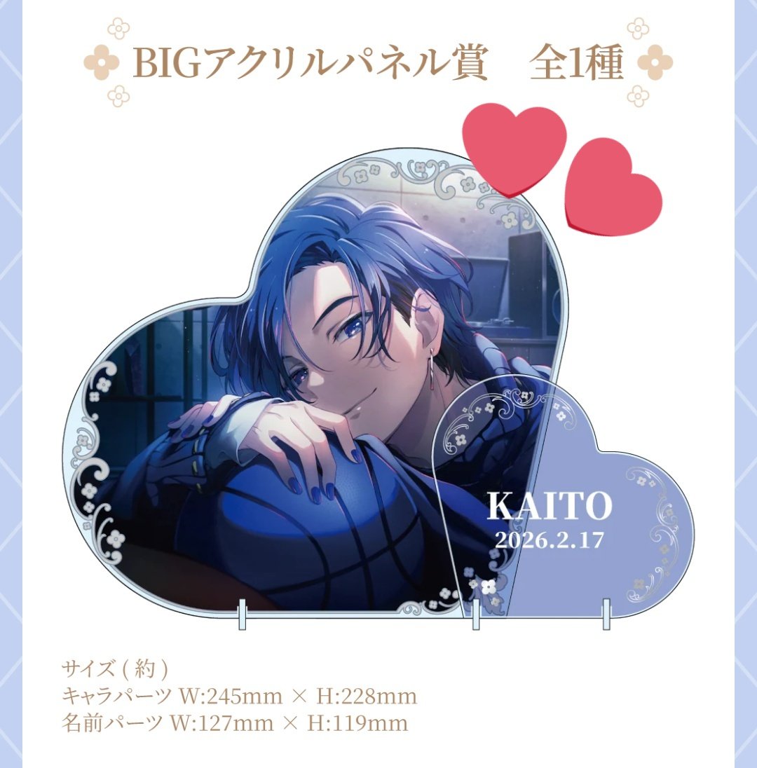 KAITO プロセカ はぴこれ くじ BIGアクリルパネル賞 プロセカ はぴこれ