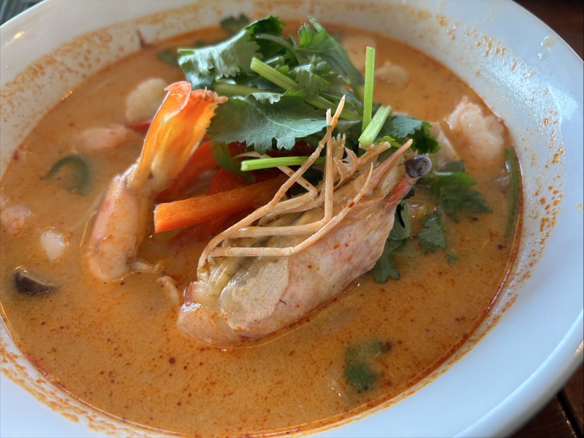 トムヤムクン✨️久しぶり😋 いつか自分でつくりたいスープ💖