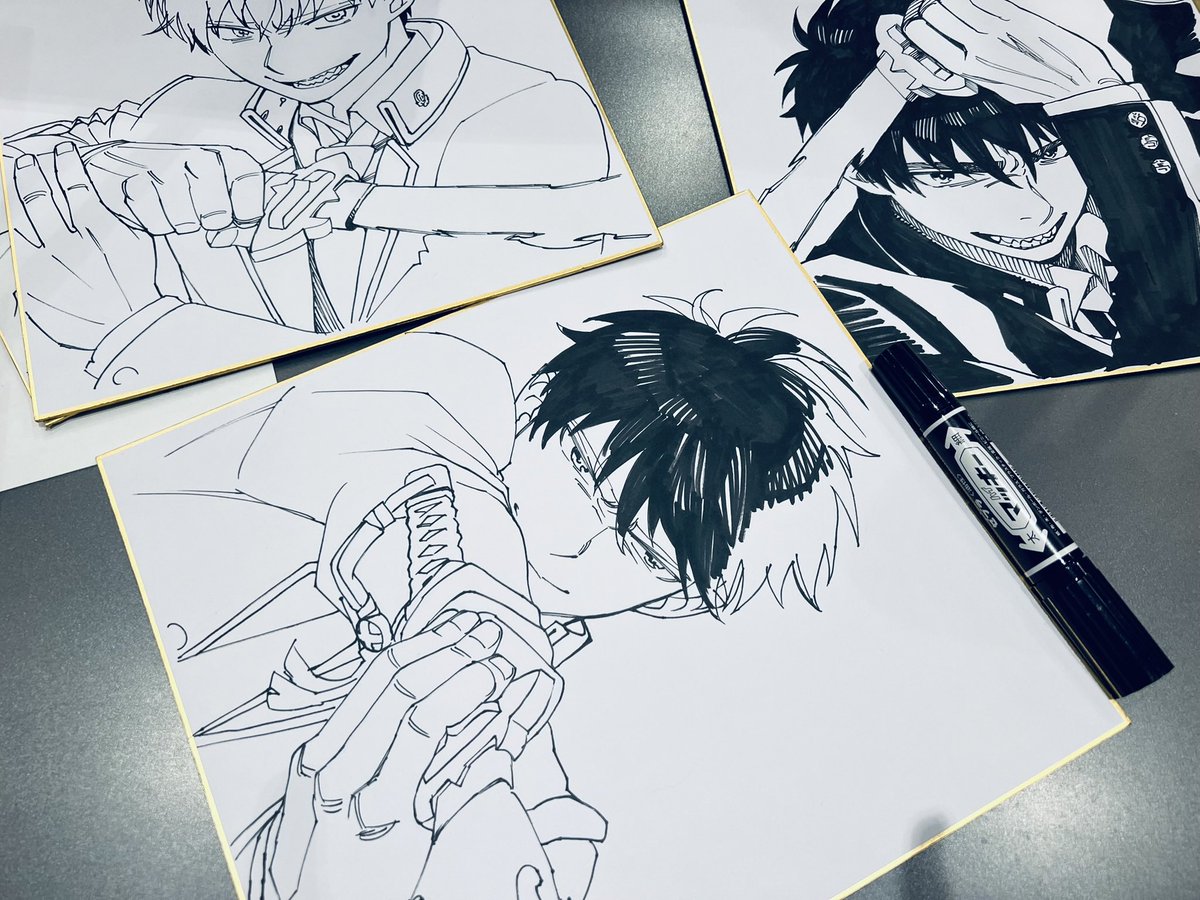 カッコ良いサイン色紙っ！！！