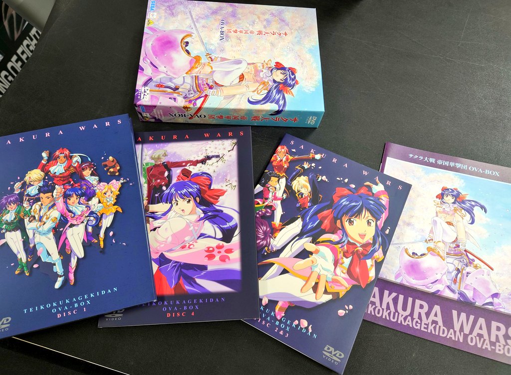 セットです！ セットでの販売です！！ 「サクラ大戦 帝国華撃団 OVA