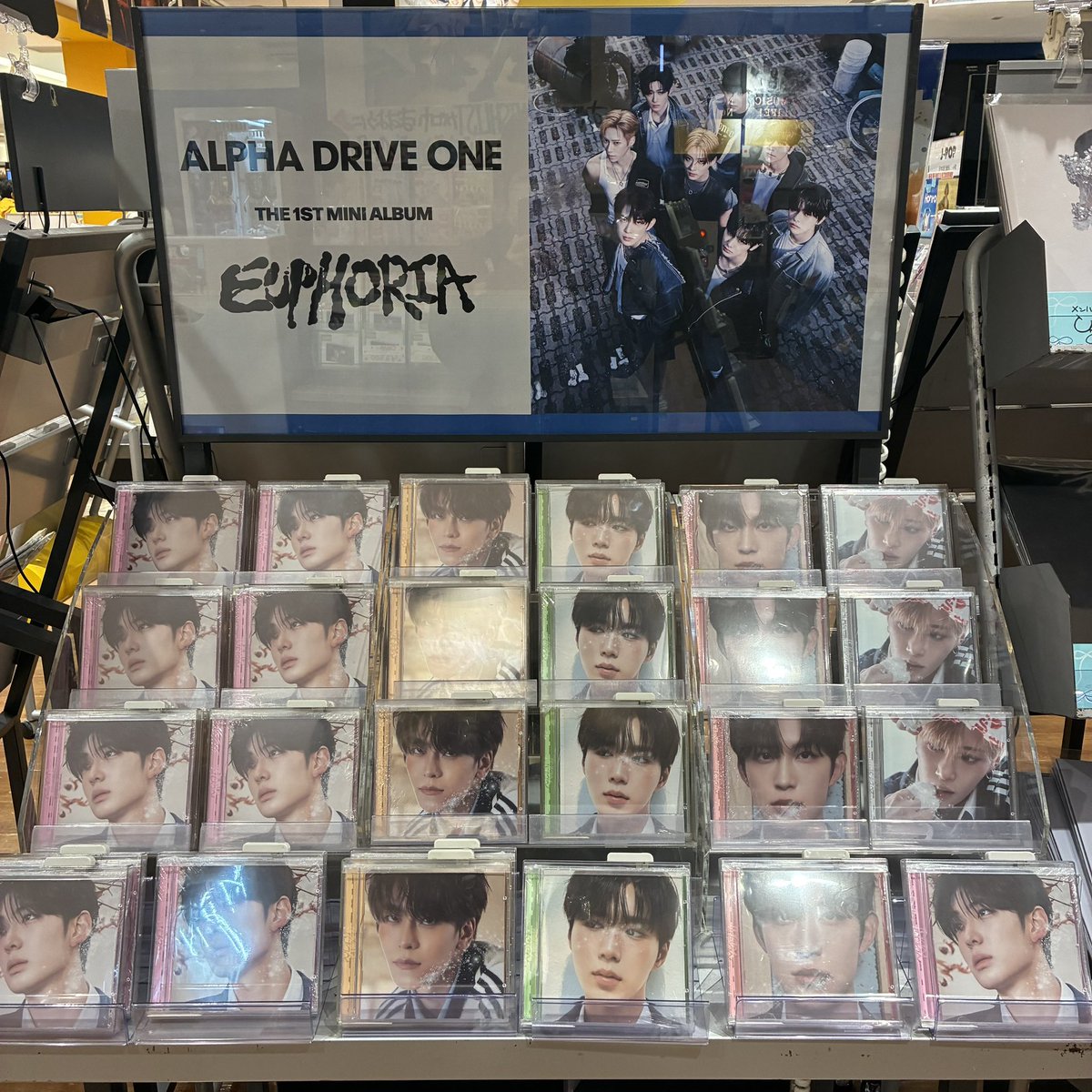 ALPHADRIVEONE】 THE 1ST MINI ALBUM『#EUPHORIA』 ⭐️JEWEL CASE Ver