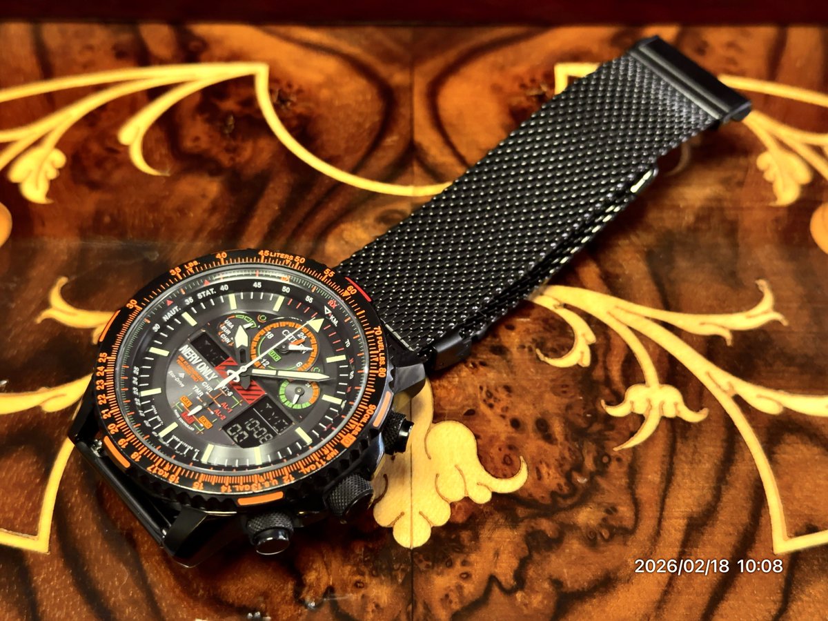 RT @Royalfox_japan: #メモ📝 ベルトを変更しましたので！ 時計は世界