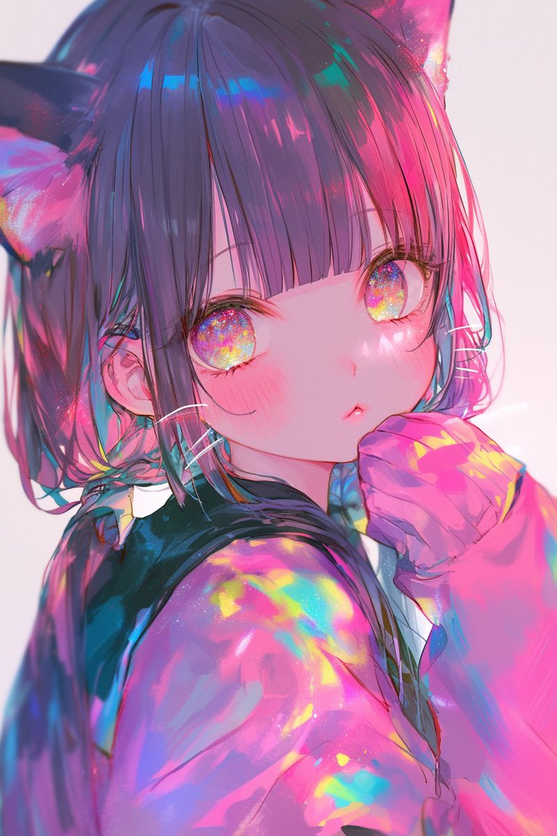 あんずさんのイラスト😸かわいい🐾💕引用元へ遊びに行ってみてくださいね！