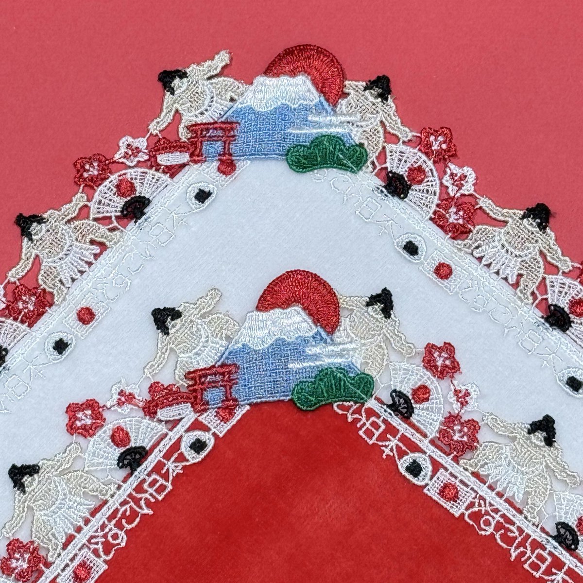 近沢レース店 @chikazawa_lace 和をイメージさせる 選りすぐりのタオル