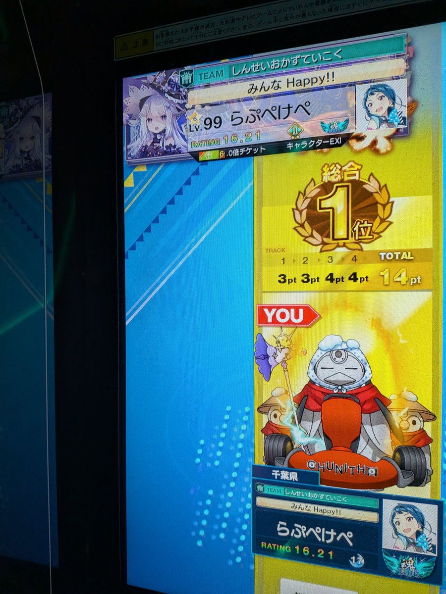 1いをとらせてくれた感がある