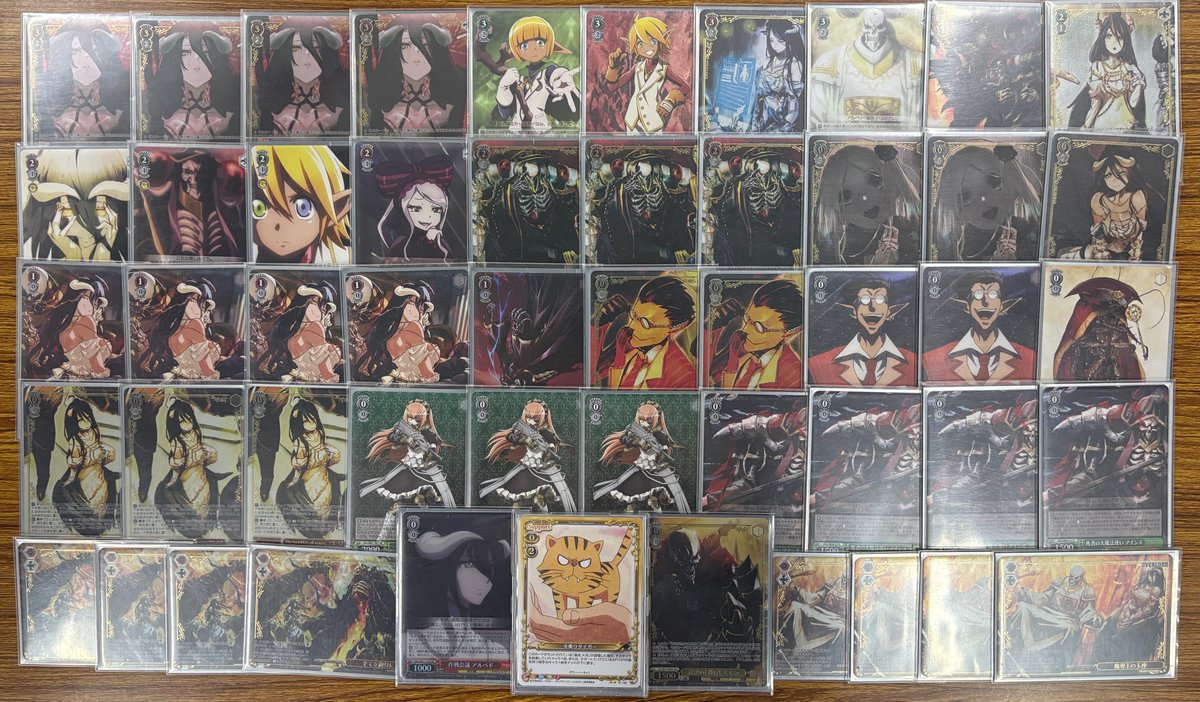 WS】オーバーロード優勝デッキレシピ(アメニティードリーム京都店