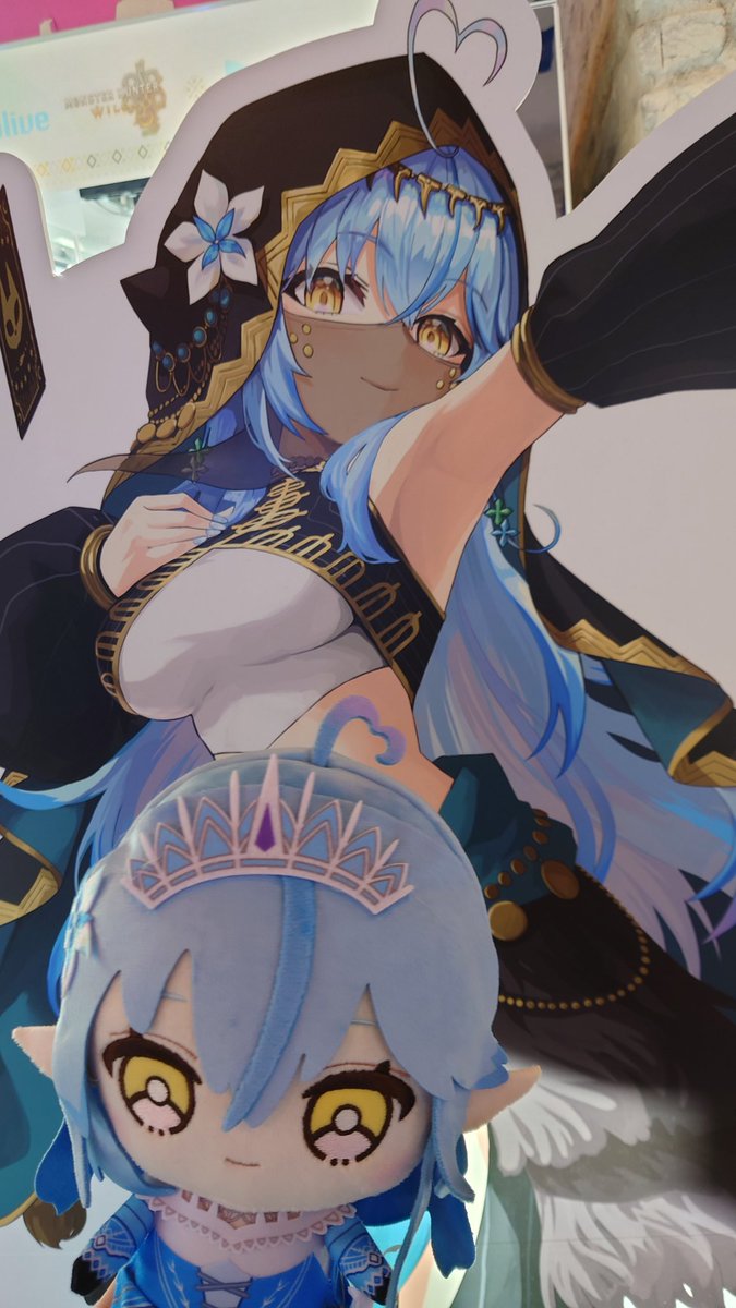 ラミィちゃんツーショット！！ #ホロライブとオトモ