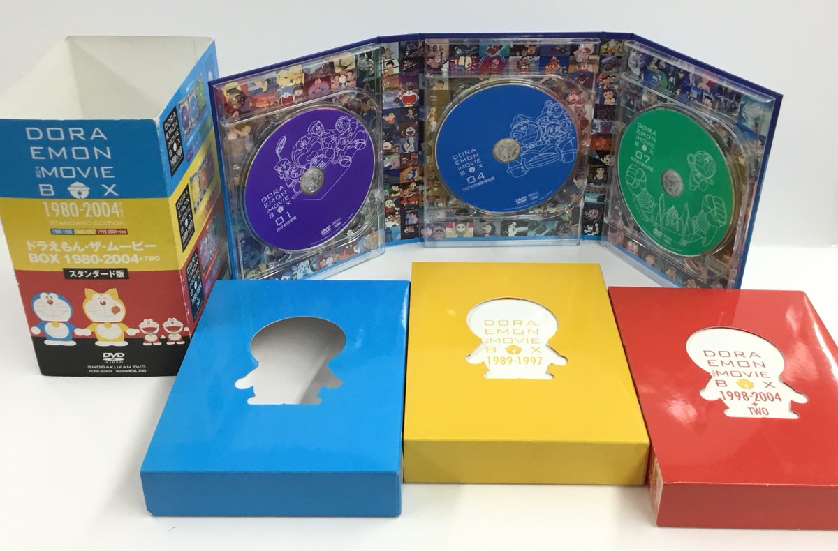 懐かしめな アニメDVD-BOXのご紹介です!! ｢#DORAEMON THE MOVIE BOX