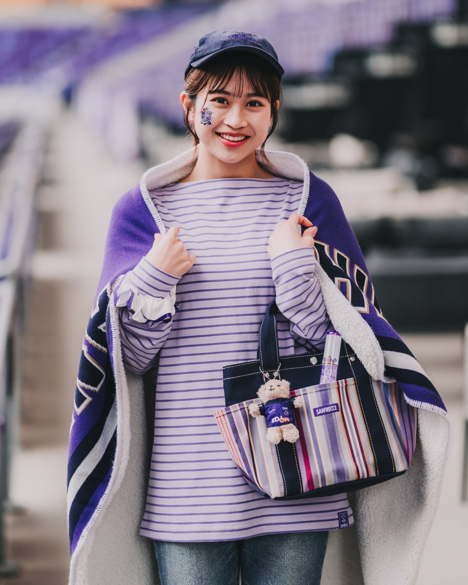 𝐕𝐈𝐎𝐋𝐄𝐓 𝐒𝐓𝐘𝐋𝐄💜✨ スタジアムでも日常でも、可愛く。 新