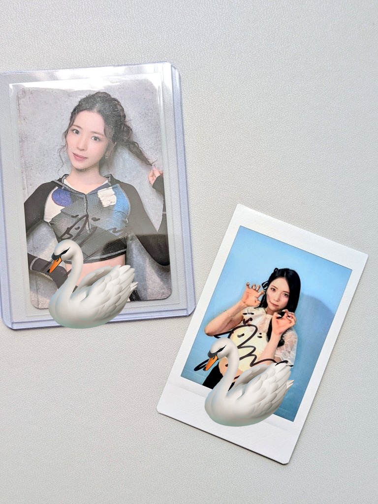 きゃー！大好きなマヤちゃんのサイン入りチェキが来てくれましたー