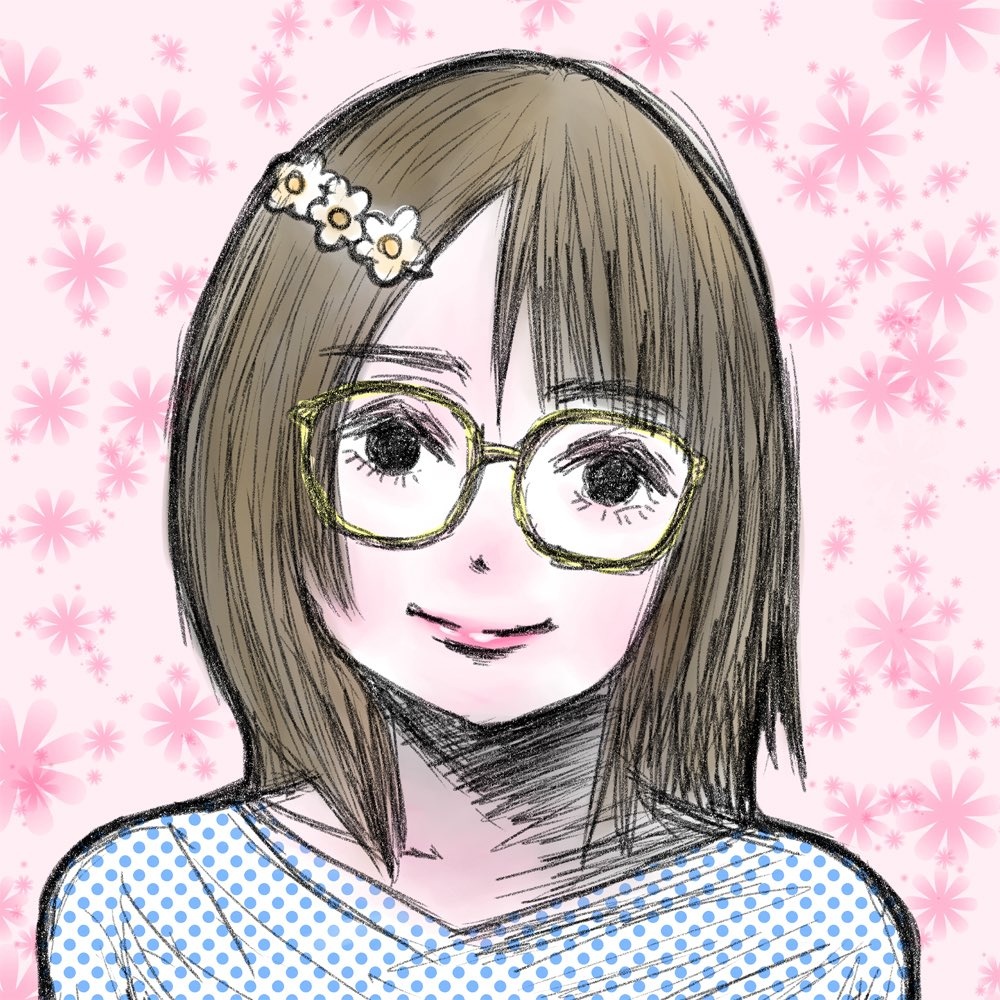 みんなみてまじで！！！神似顔絵頂いてしまった！！！！ 実写配信やっ