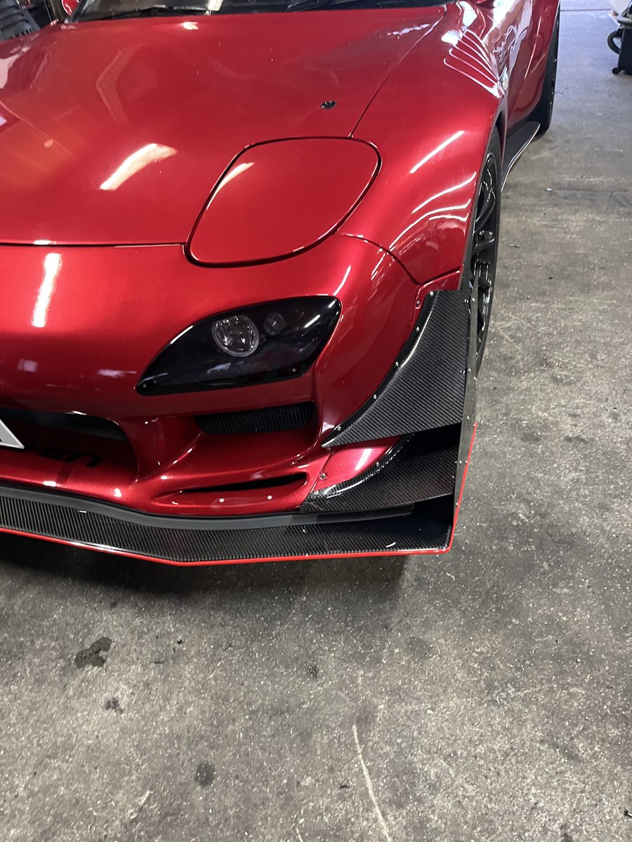 マサルGT3さん BIGカナード完成‼️