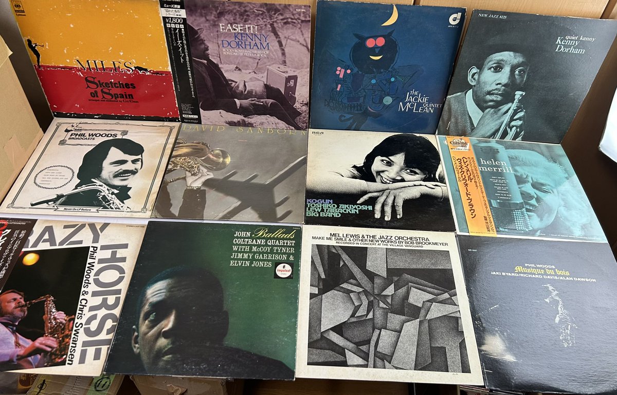 ⚡ヤフオク出品⚡️ #ジャズレコード の人気盤をおまとめ売りで アップ