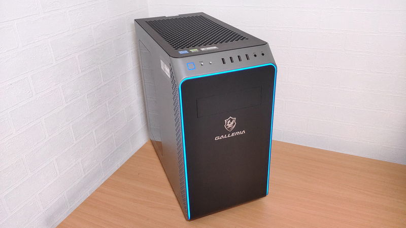 GALLERIA RM5C-R36の実機レビュー|重い3Dゲームまで快適な上、約16万の