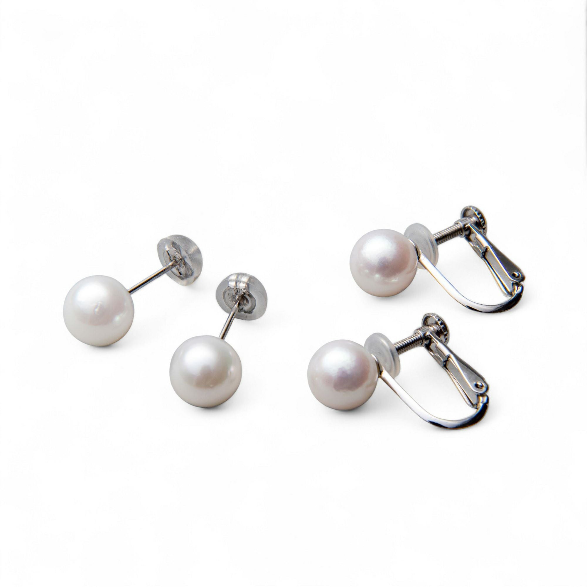 WEB限定】あこや真珠 ネックレスセット 7.0-7.5mm -BASIC- | 7.0-8.0mm