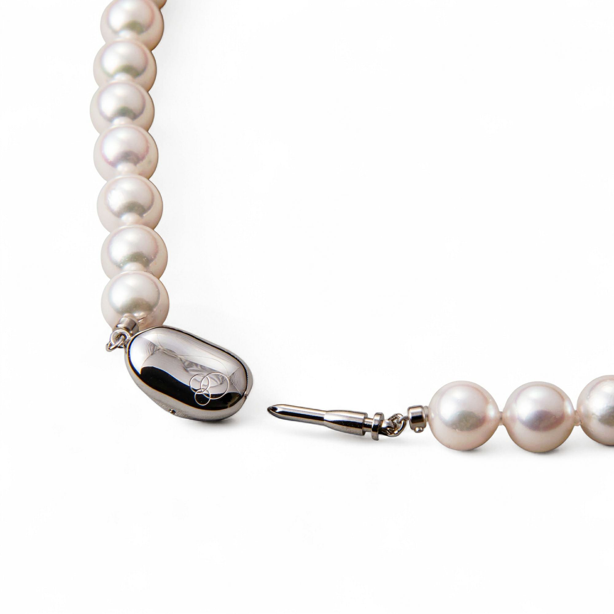 WEB限定】あこや真珠 ネックレス8.0-8.5mm-オーロラロゼ- | 8.0-9.0mm