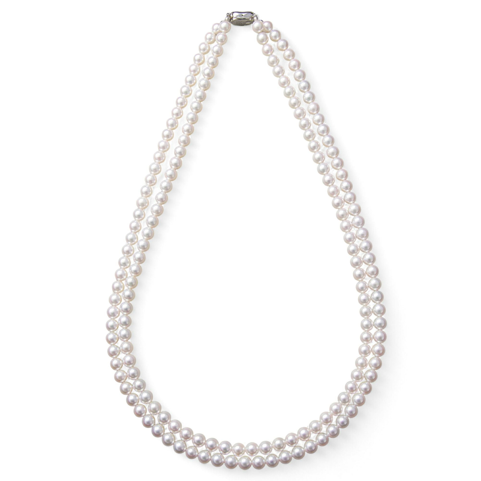 あこや真珠 ロングネックレス7.0-7.5mm 60cm | 7.0-8.0mm