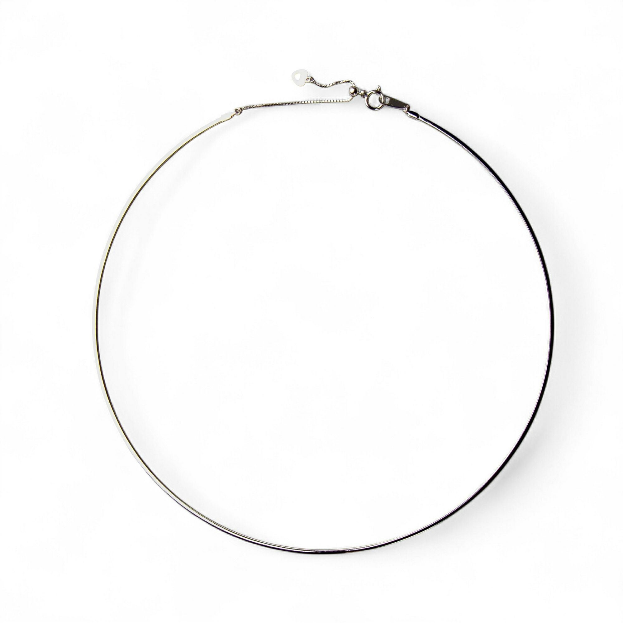 WEB限定】オメガネックレス 約1.5mmK18WG/YG(リバーシブル) | チェーン