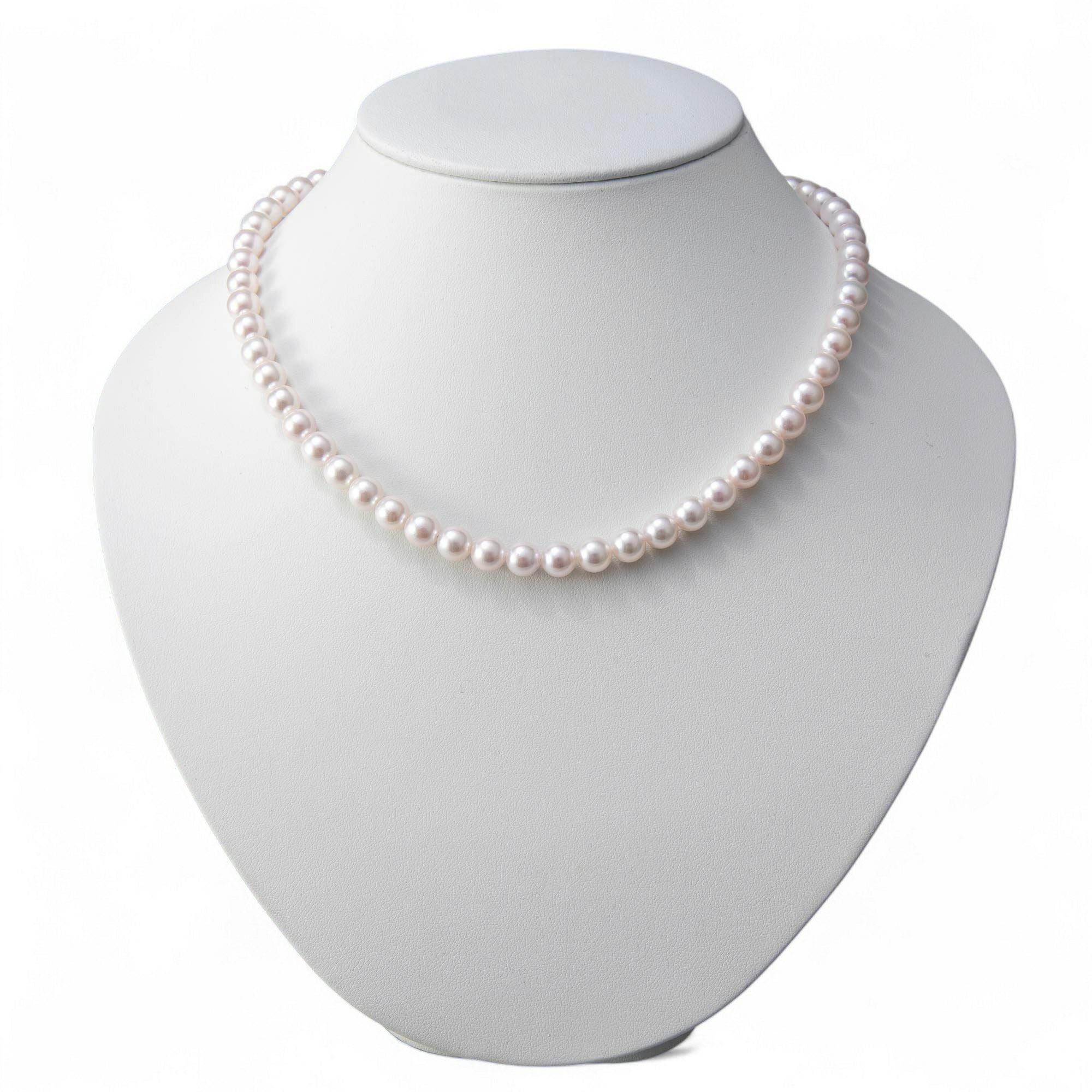 WEB限定】あこや真珠 ネックレス7.0-7.5mm -BASIC- | 7.0-8.0mm